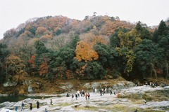 長瀞ライン下りの船着き場