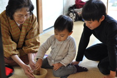初　お茶