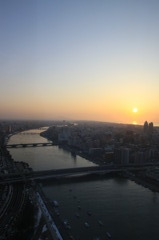 日本海に沈む夕陽