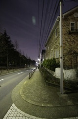 帰り道午前０時