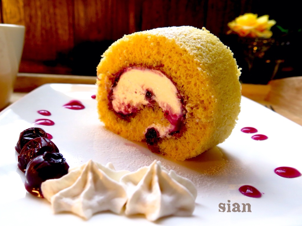 ブルーベリーチーズケーキ