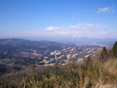 日光連山　雨水過ぎ