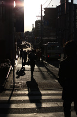 とある日の夕暮れ