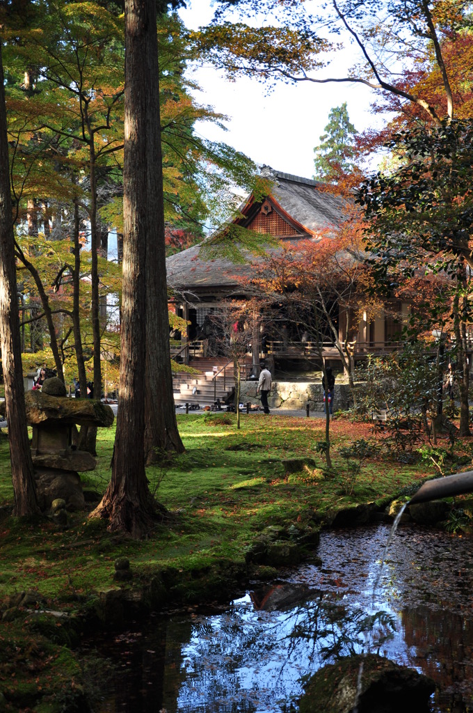 京都大原　三千院　タテ