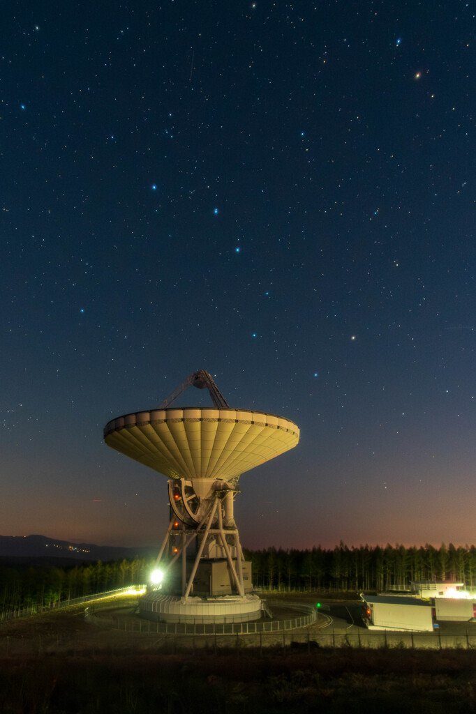 明けの北斗七星