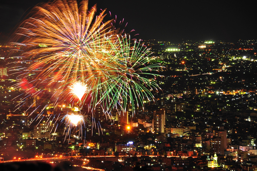 Nagaragawa fireworks festival  2013'