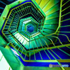 the spiral stairs