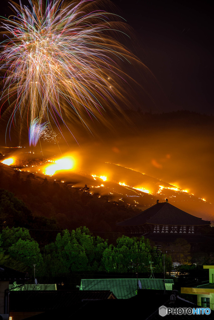 若草山焼き 2019