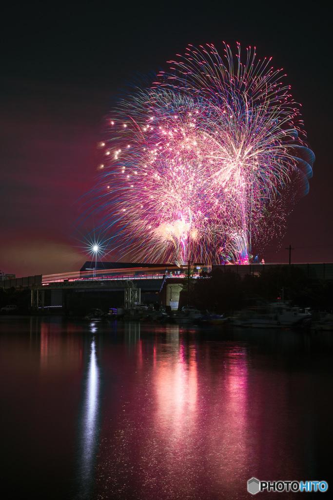 Yokkaichi fireworks festival 2017'