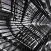 the spiral staircase（monochrome）