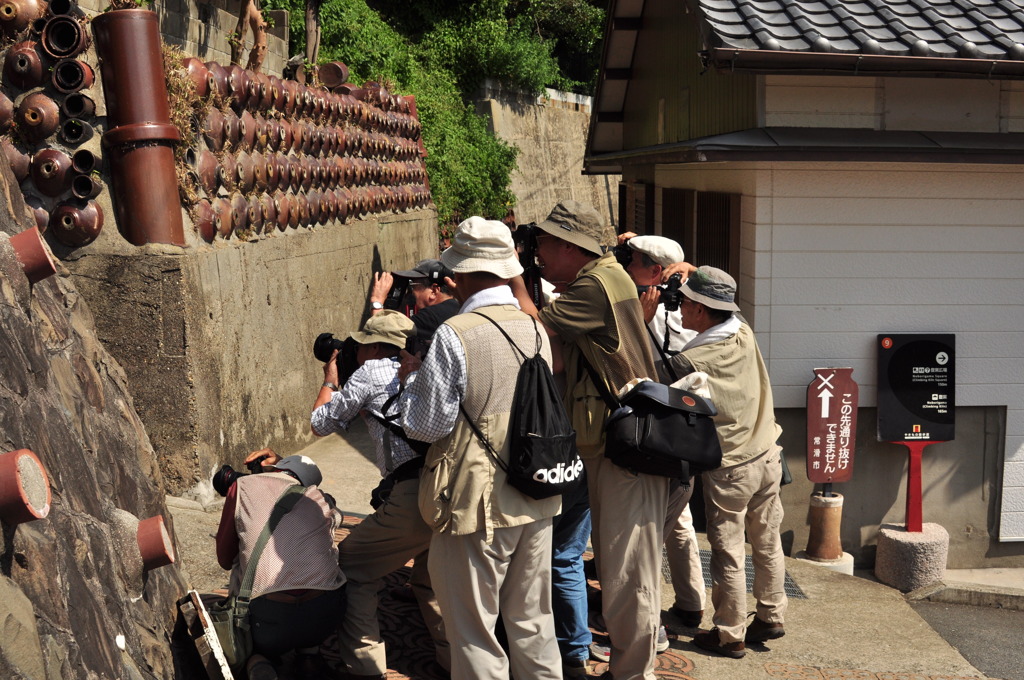 カメラに夢中!