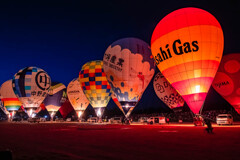 Saku balloon festival nightillusion 2024