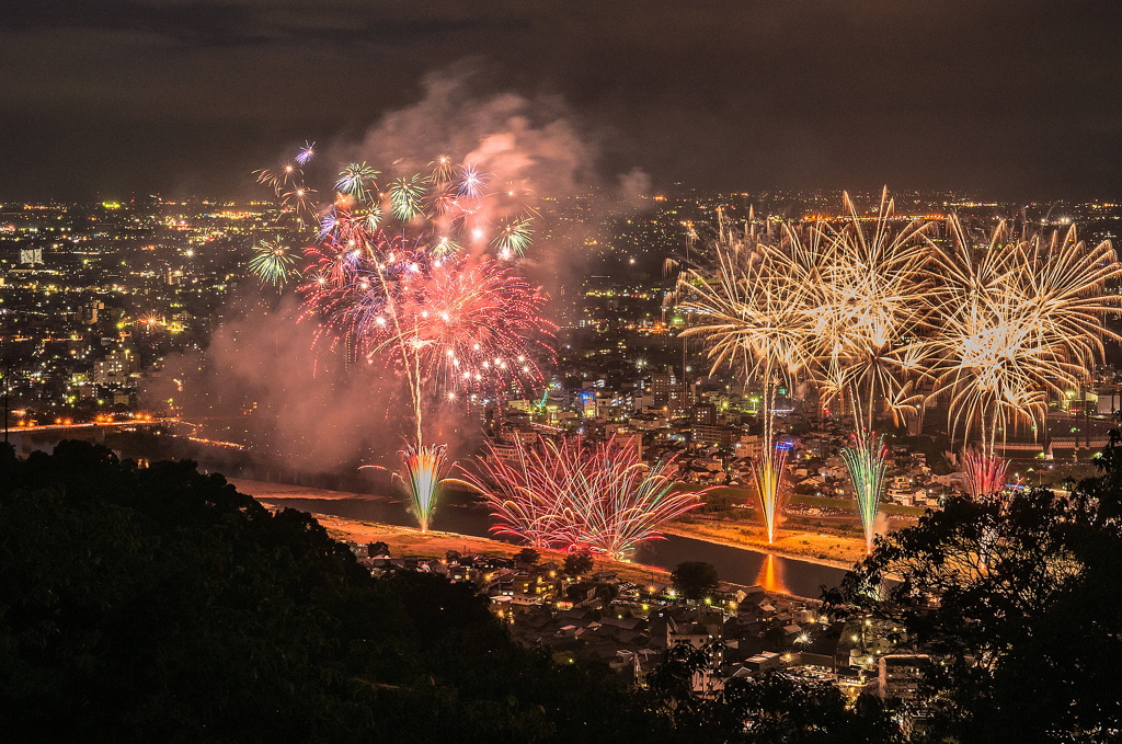 Nagaragawa fireworks festival 2014　Ⅰ