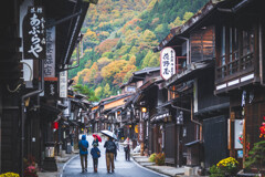 宿場の秋