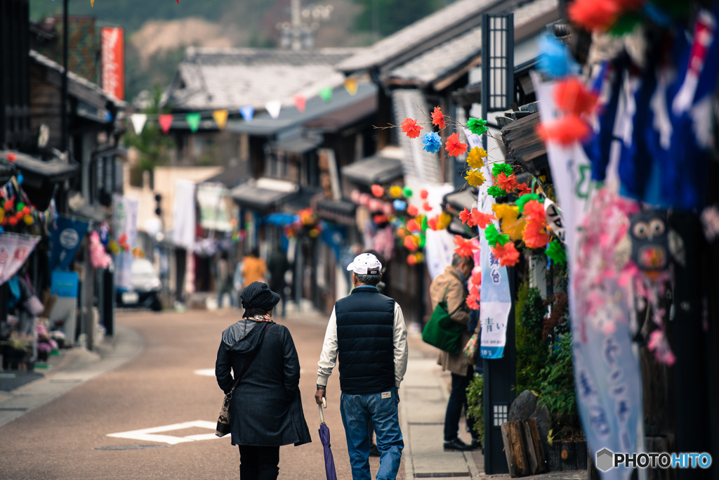 岩村散策