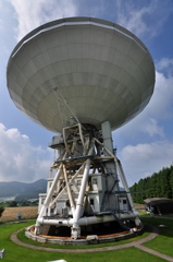 野辺山　パラボラアンテナ　直径45m