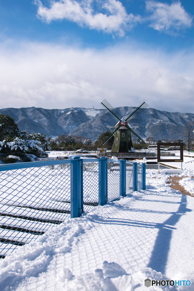 いつもの公園　snow #2