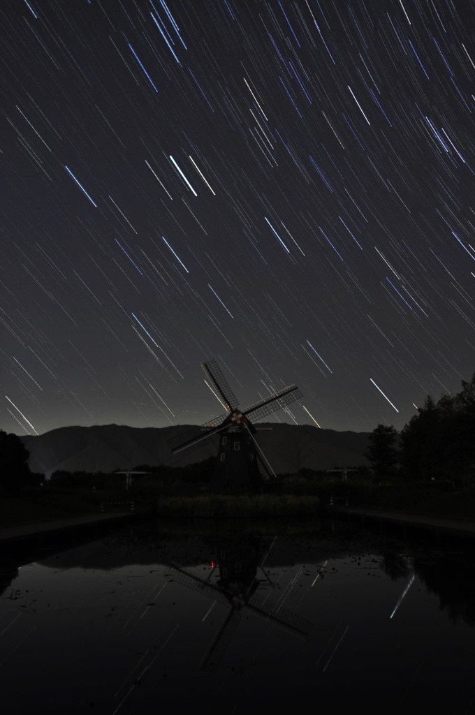 星のシャワー