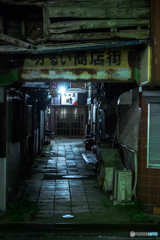明るい商店街