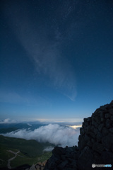 月夜の剣ヶ峰