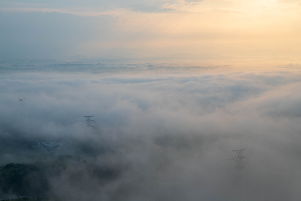 雲海の朝