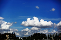 ポコポコ雲