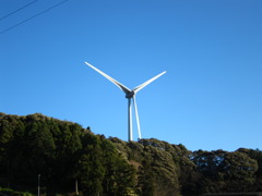 牧ノ原台地の風車