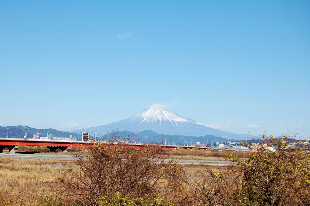 富士山＠安倍川河口