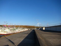 S90-大漁旗と風車