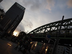 ある日の夕暮れ