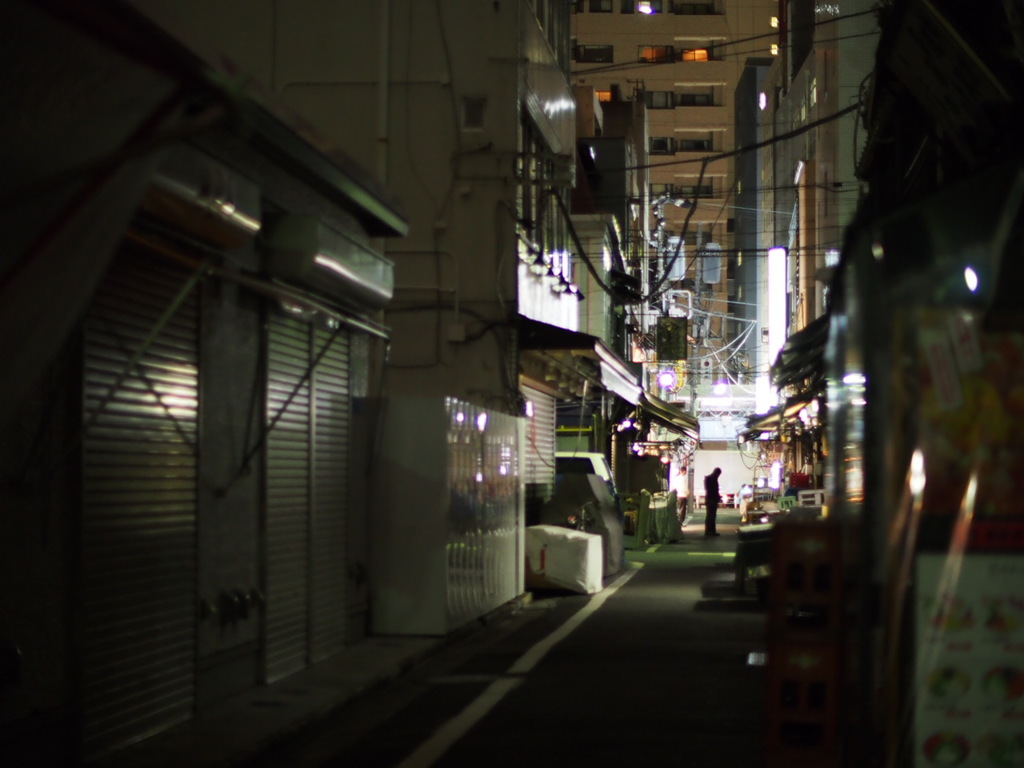 夜の築地