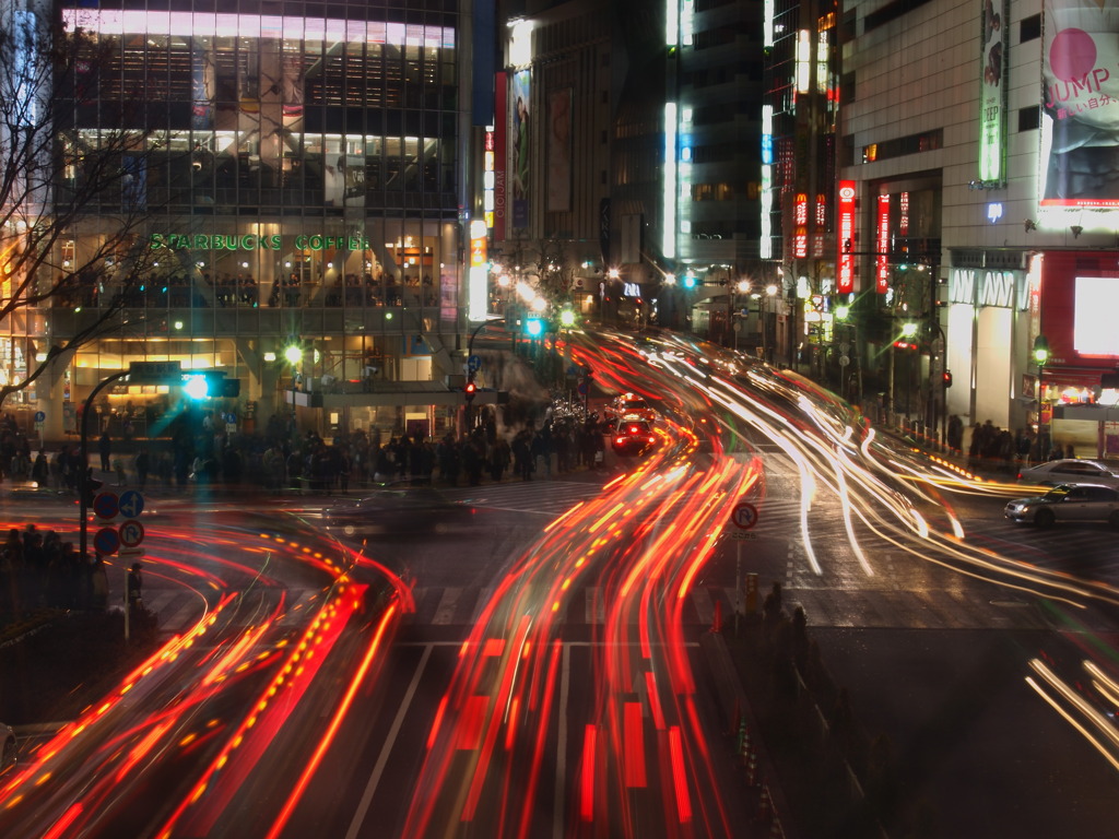 東京は夜の10時46分