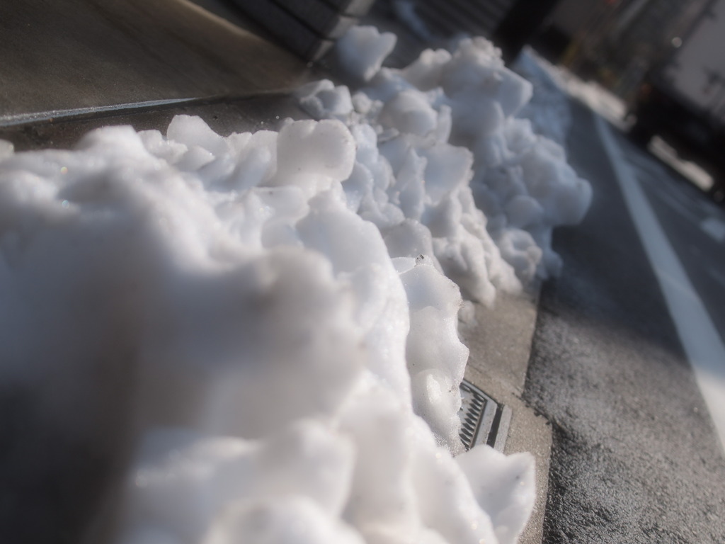 地に落ちた雲のように。