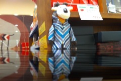 ヤギ、水没