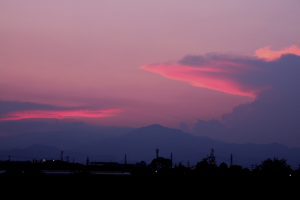 大空の魅力～夕景～