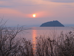 大好きな琵琶湖（竹生島）