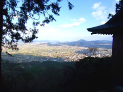 金比羅山奥の院空の風景