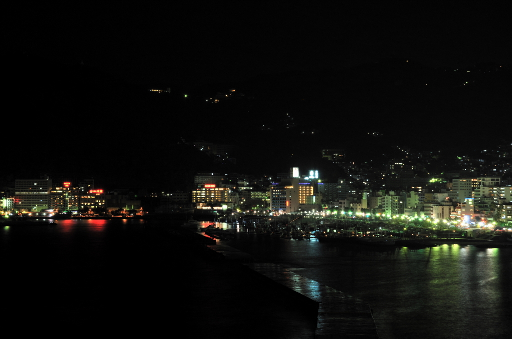 熱海の夜景