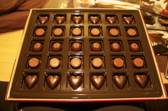 引っ越しチョコ