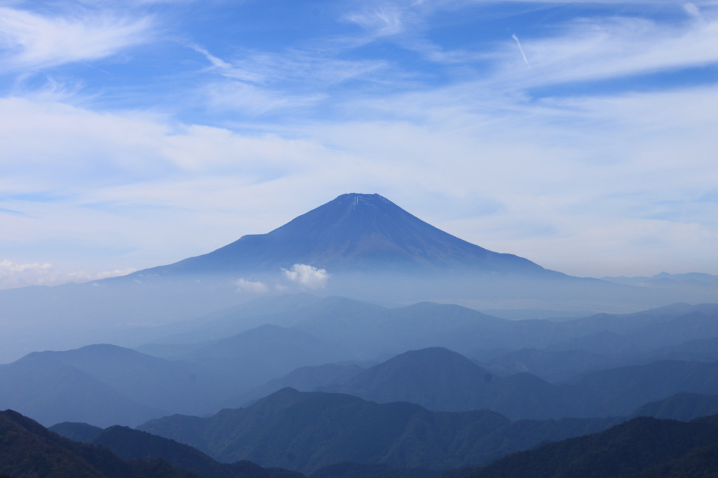塔ノ岳からの富士山