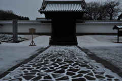 弘道館雪景色