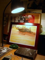 the pic at home