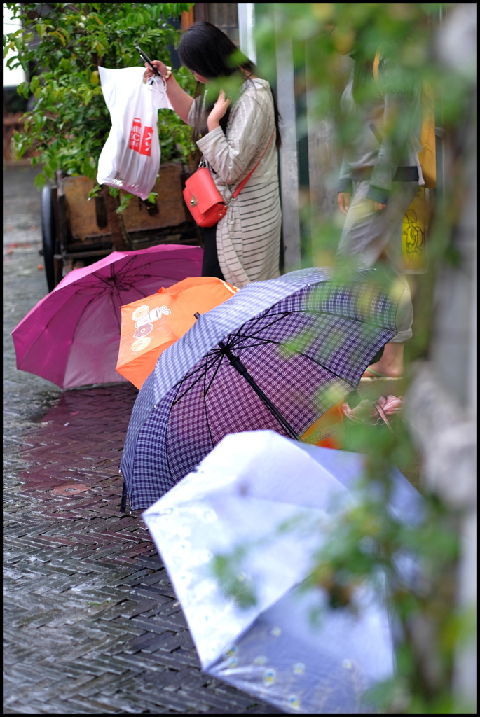 雨の日はカラフル