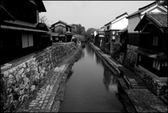 静かな八幡堀