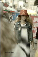 帽子の女