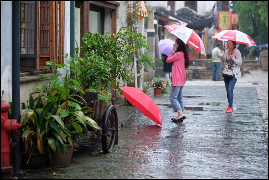 雨の休日