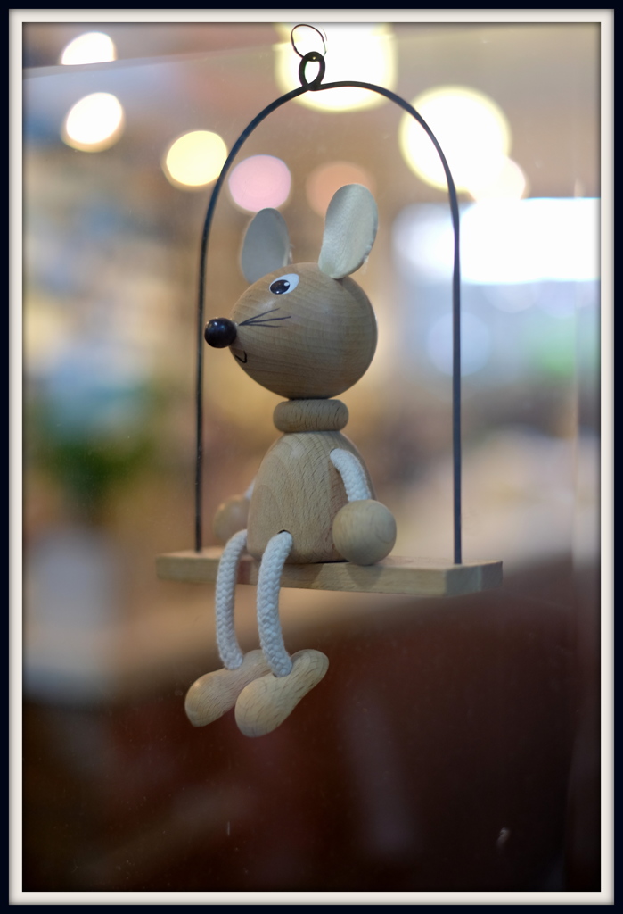 ブランコに乗って