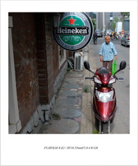 Heinekenのある通り