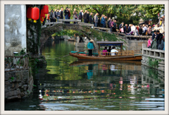 行列のできる橋