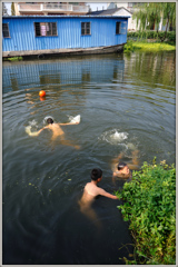 水遊び